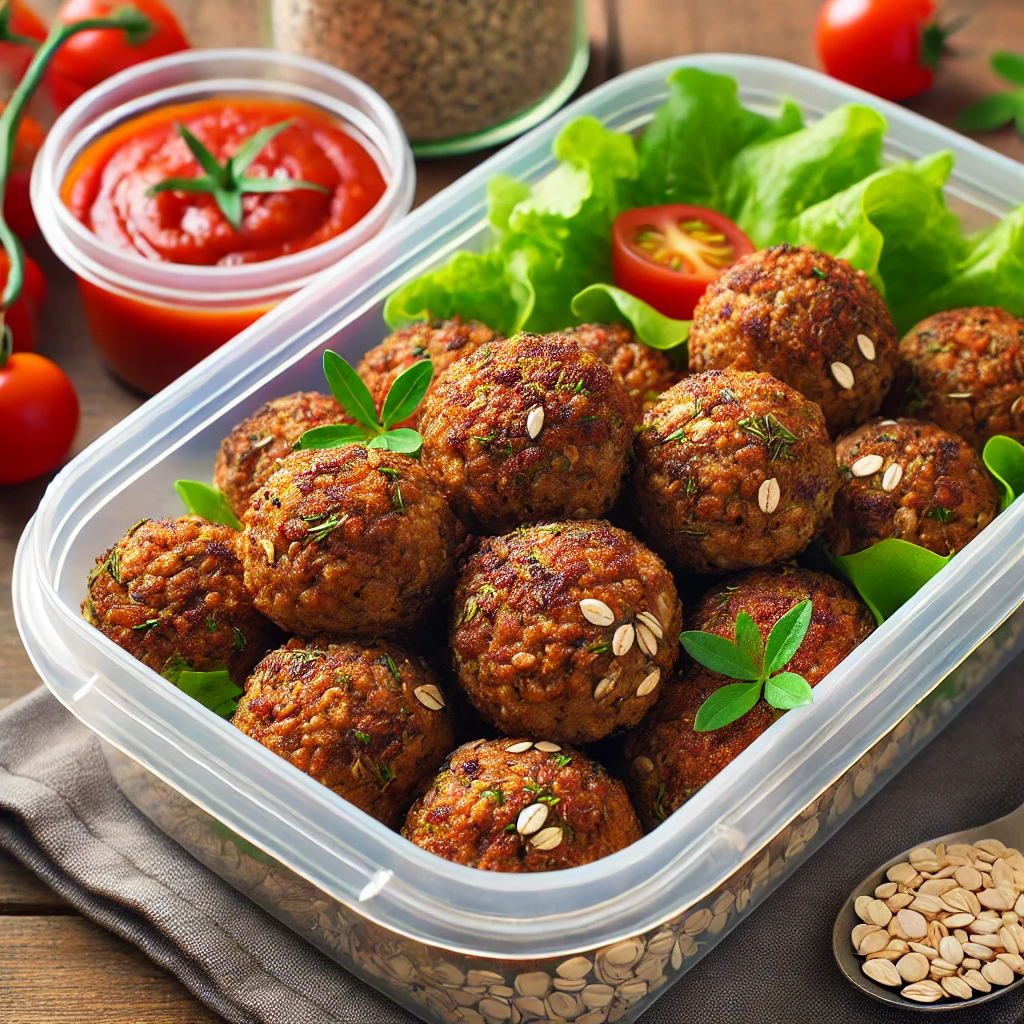 Pack Familiar Vegetariano Albóndigas Veganas de Lentejas y Avena