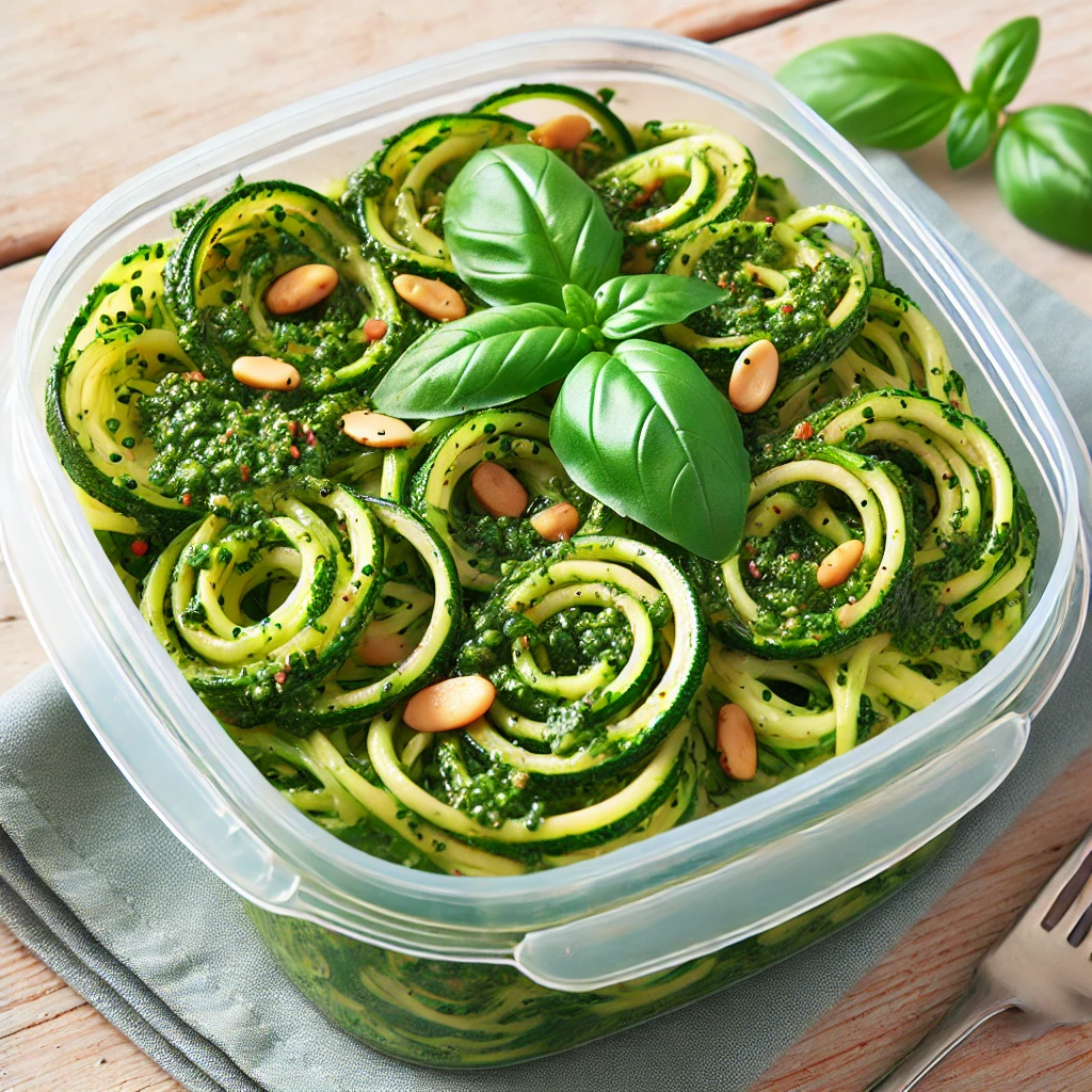 Box Degustacion Casero Pasta de Calabacín con Pesto de Albahaca